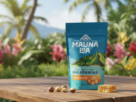 Mauna Loa Macadamias in Tropical Garden