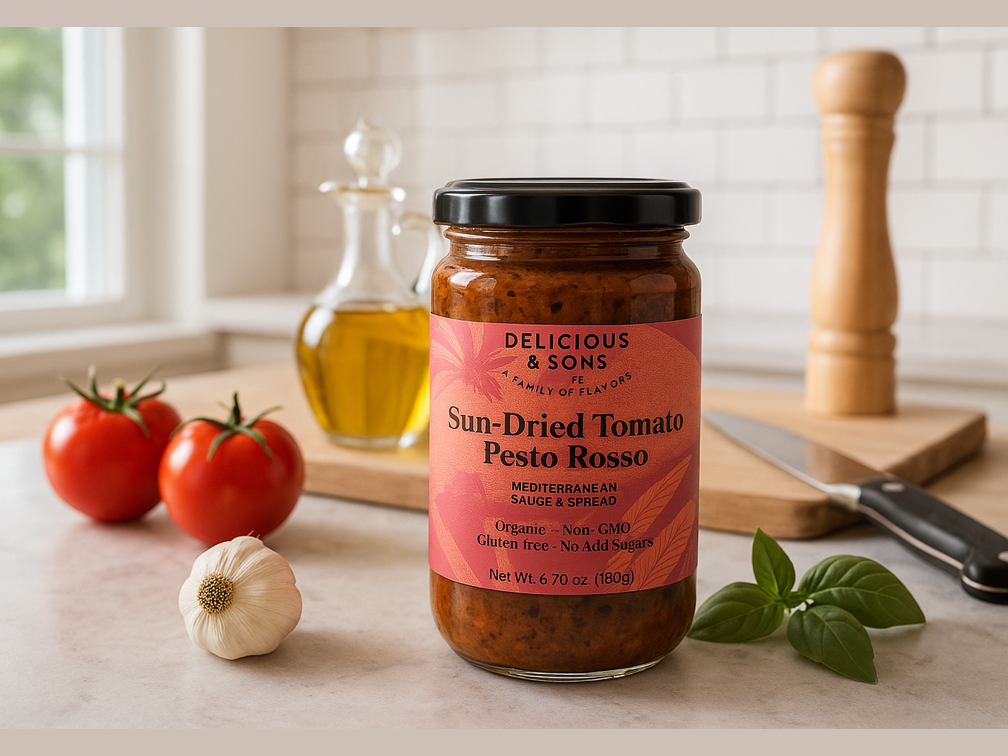 Modern Kitchen Scene