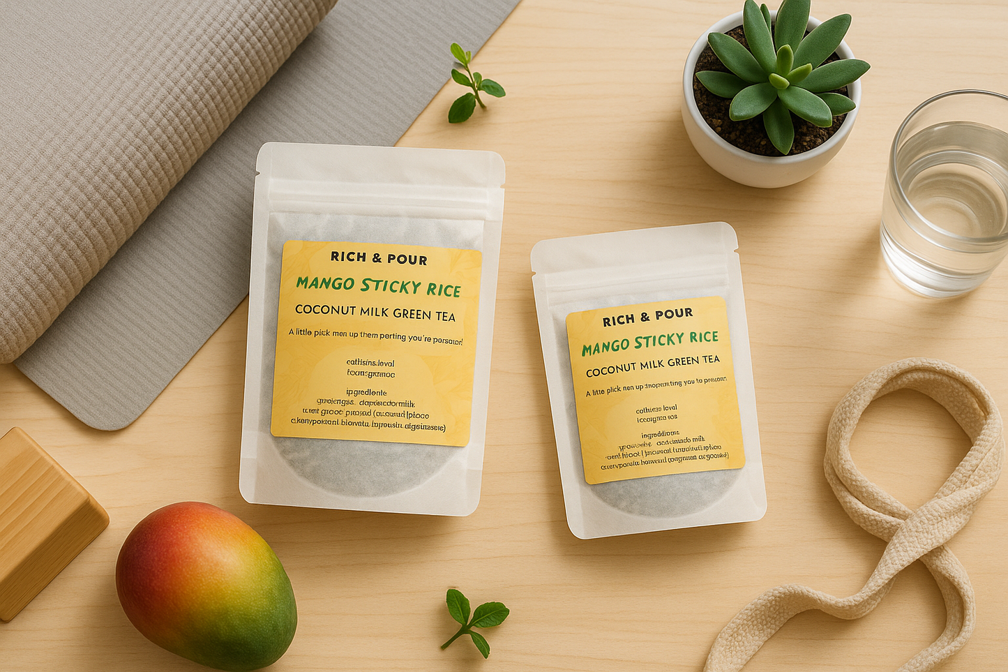 Modern Wellness Lifestyle Scene
