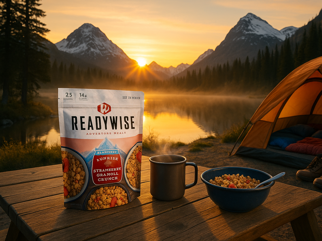 Mountain Sunrise Breakfast