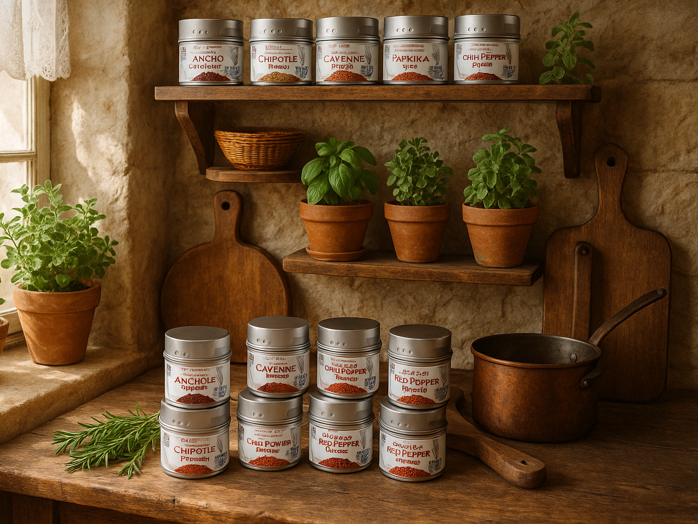 Natural Spice Display