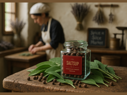 Original Jamaican Allspice with Female Chef