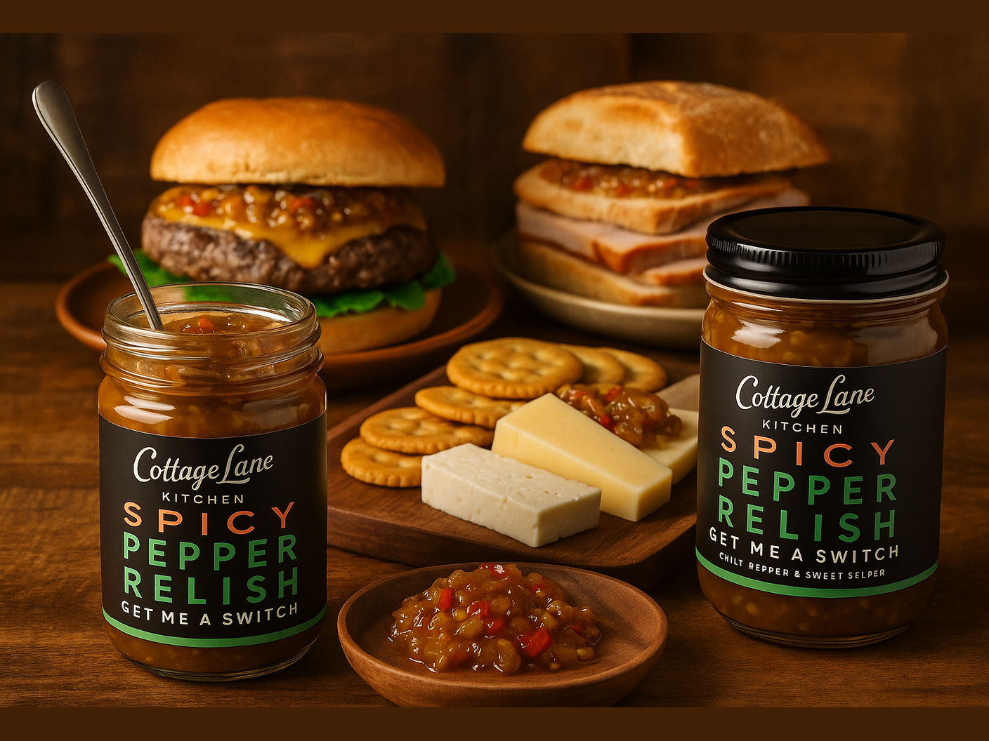 Pepper Relish with Food Pairings