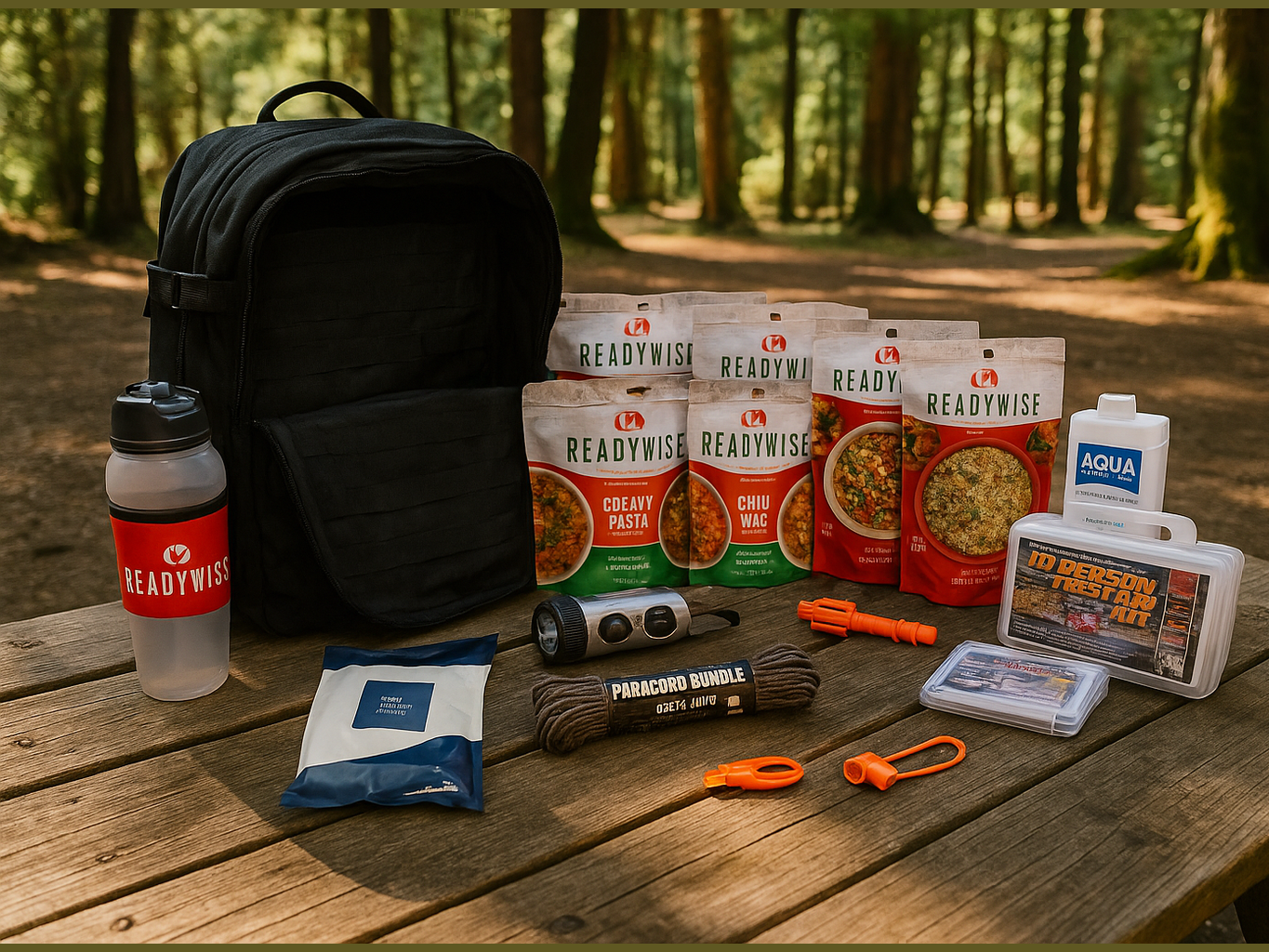 Survival kit display