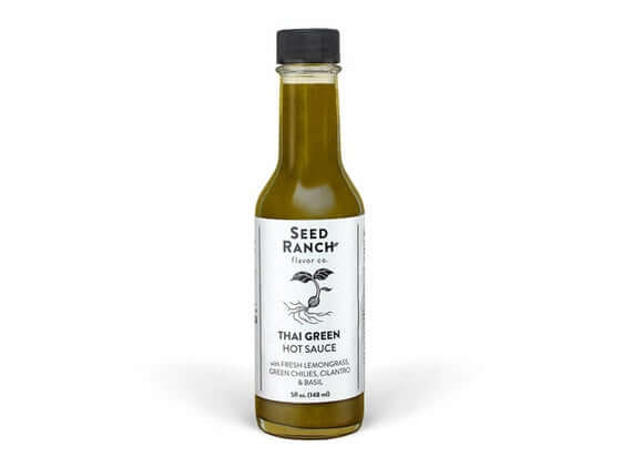 Classic Heat Trio - 3 Bottle Bundle featuring Thai Green Hot Sauce from Seed Ranch Flavor Co.