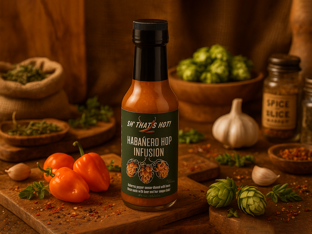 Habanero Hop Infusion Hot Sauce - Craft Beer Meets Fire