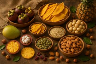 Premium Organic Dried Fruits-Sweetness of Thailand