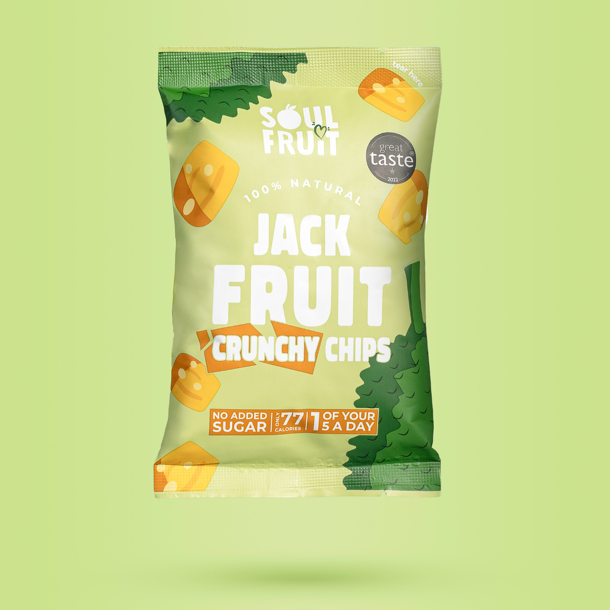Freeze Dried Jackfruit Crisps (10 Bags).