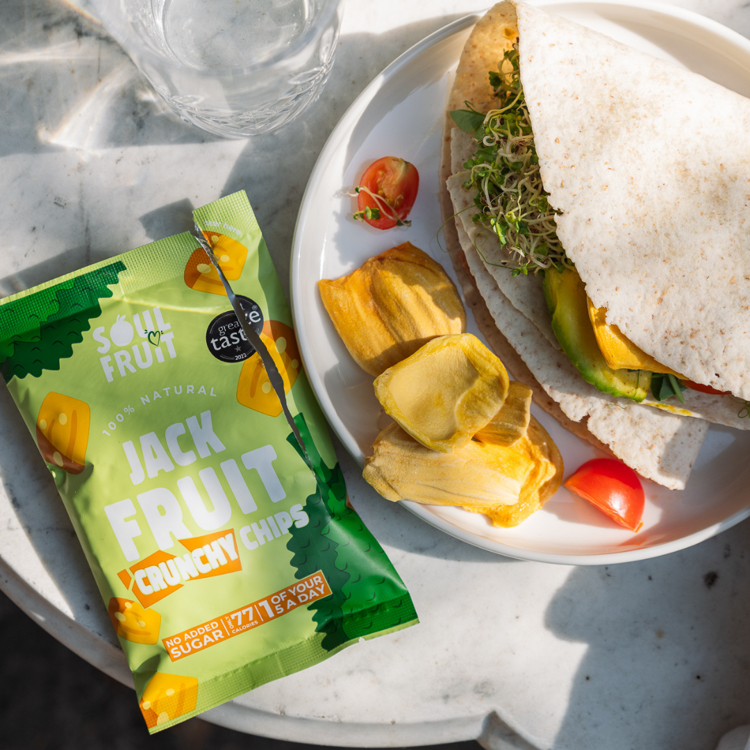 Freeze Dried Jackfruit Crisps (10 Bags).