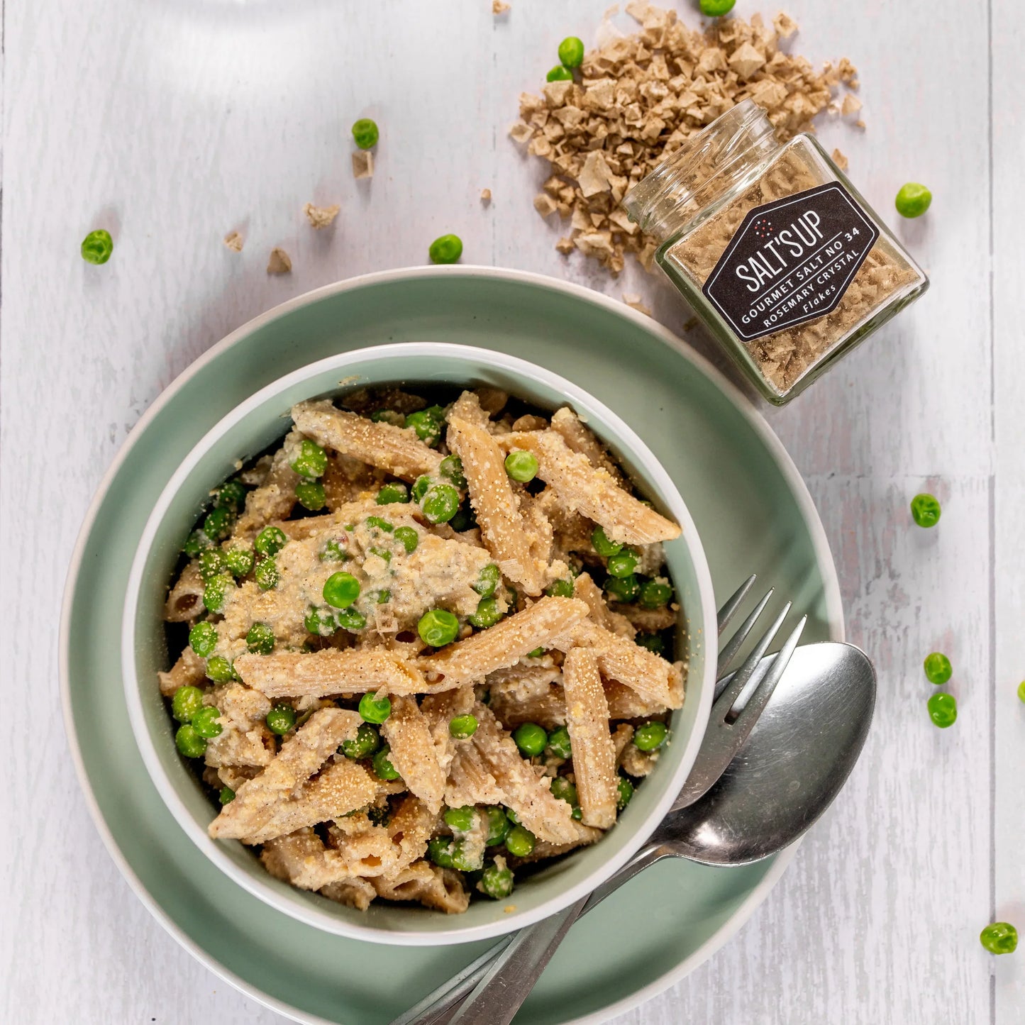 ROSEMARY CRYSTAL salt flakes