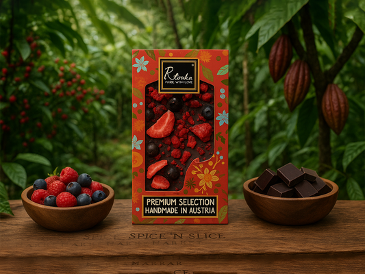 Ritonka Dark Chocolate Berry Mix - Premium European Indulgence