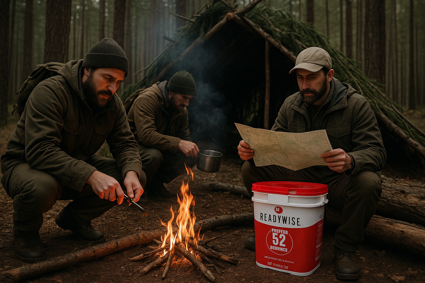 52 Serving Prepper Pack Wilderness Survival