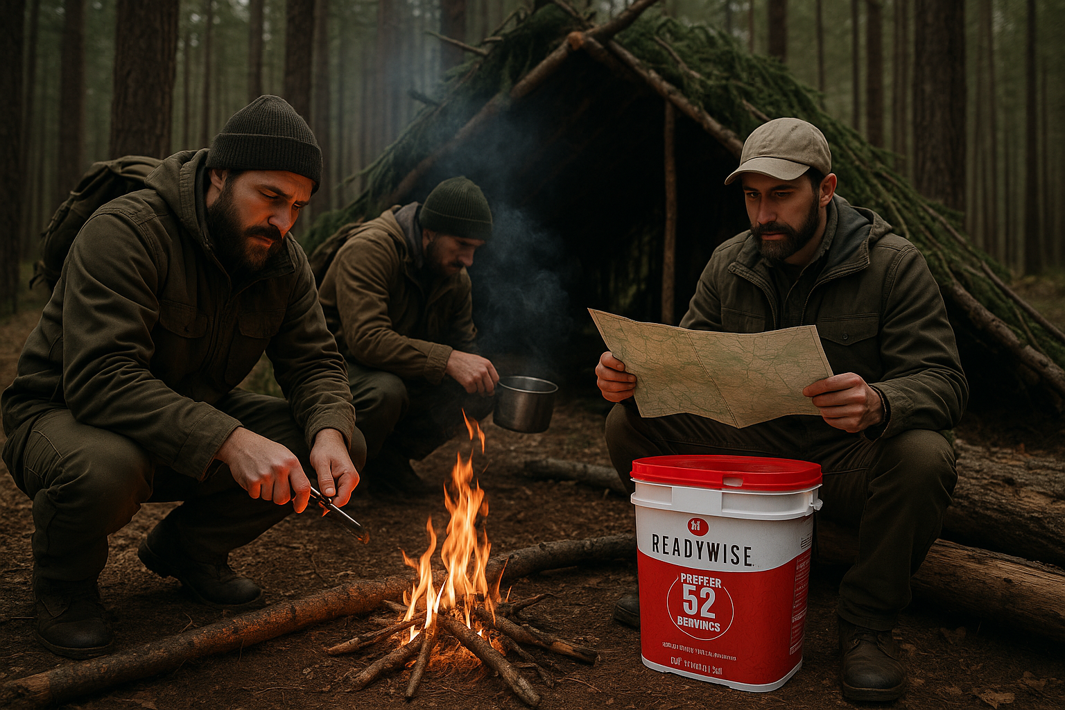 52 Serving Prepper Pack Wilderness Survival
