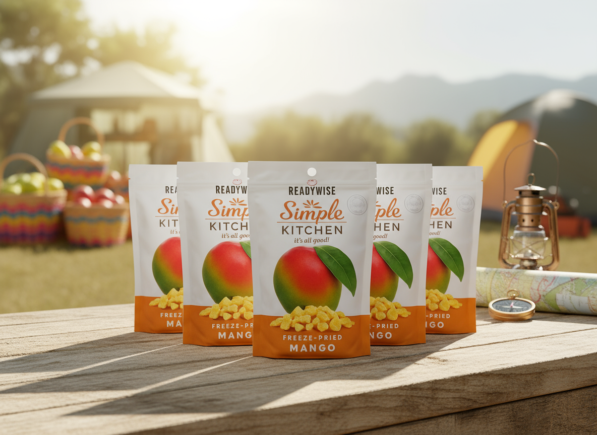 6-Pack Freeze Dried Mango - Camping Adventure