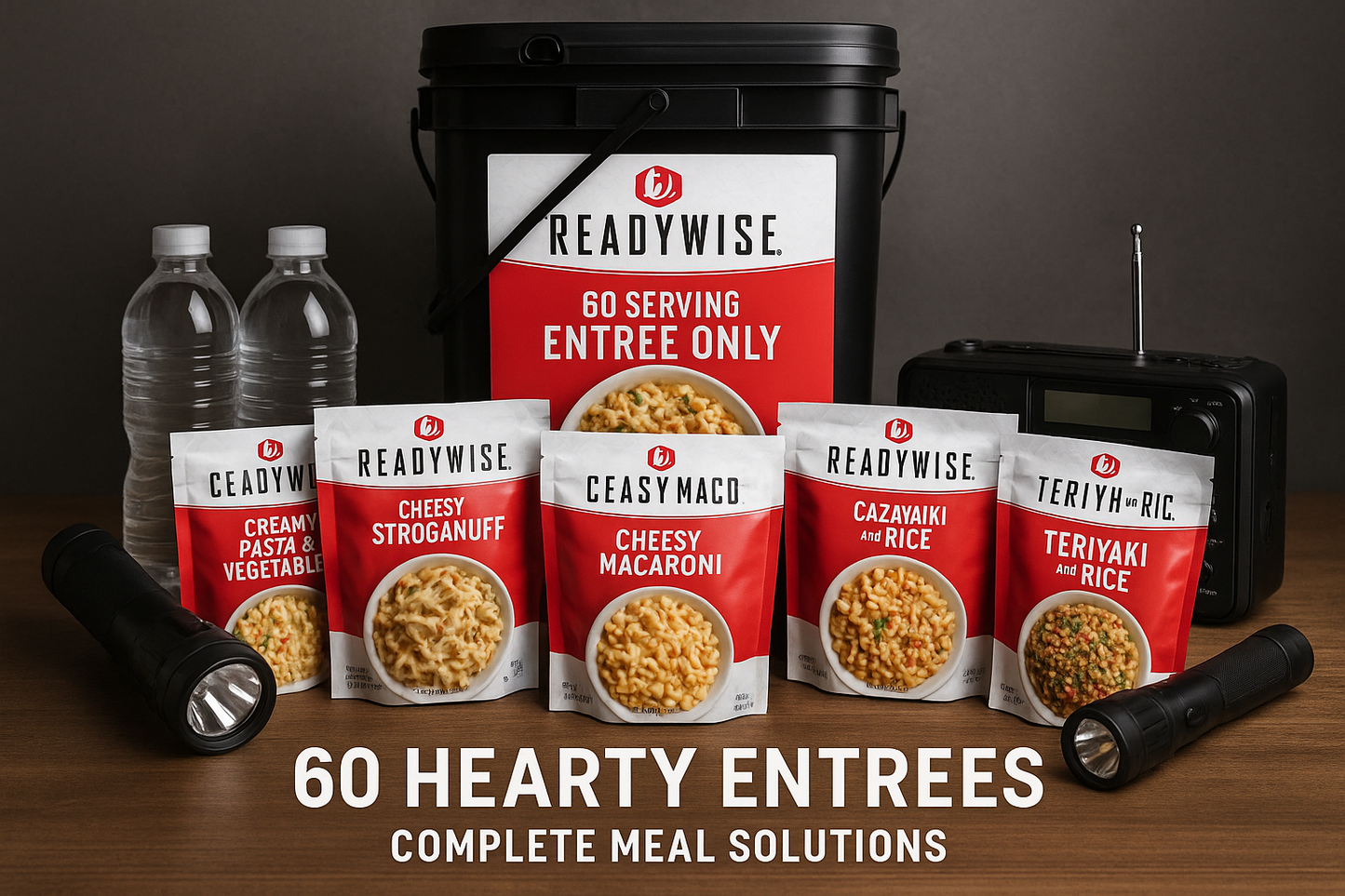 60 Serving Entree Emergency Setup