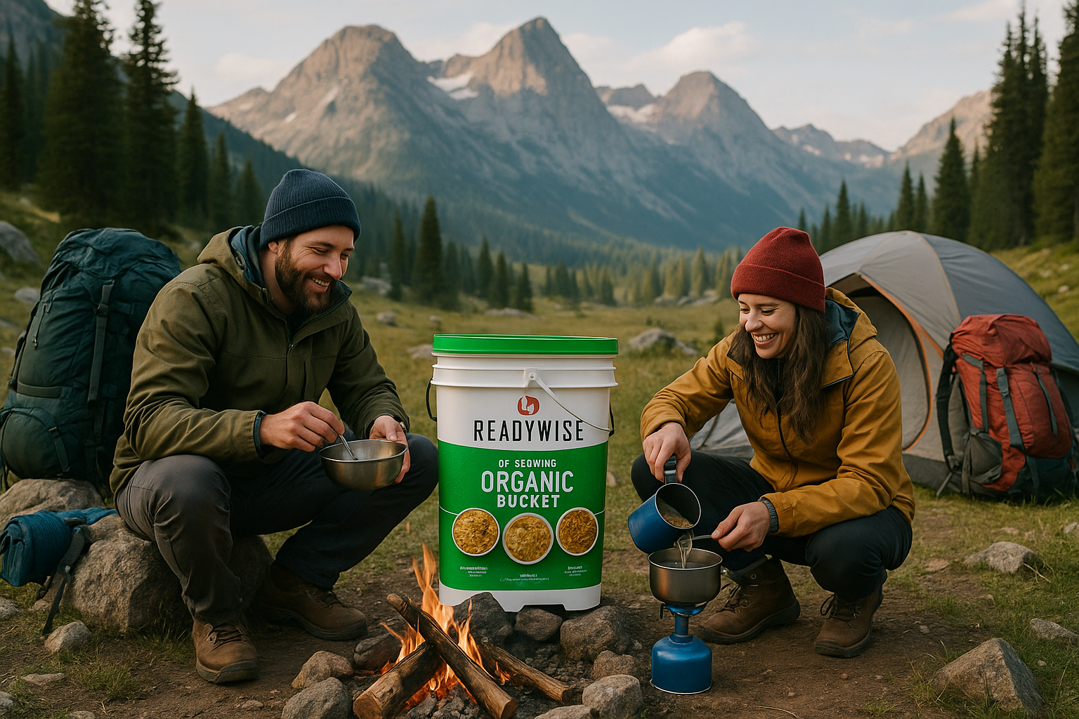 90 Serving Organic Bucket Mountain Camping