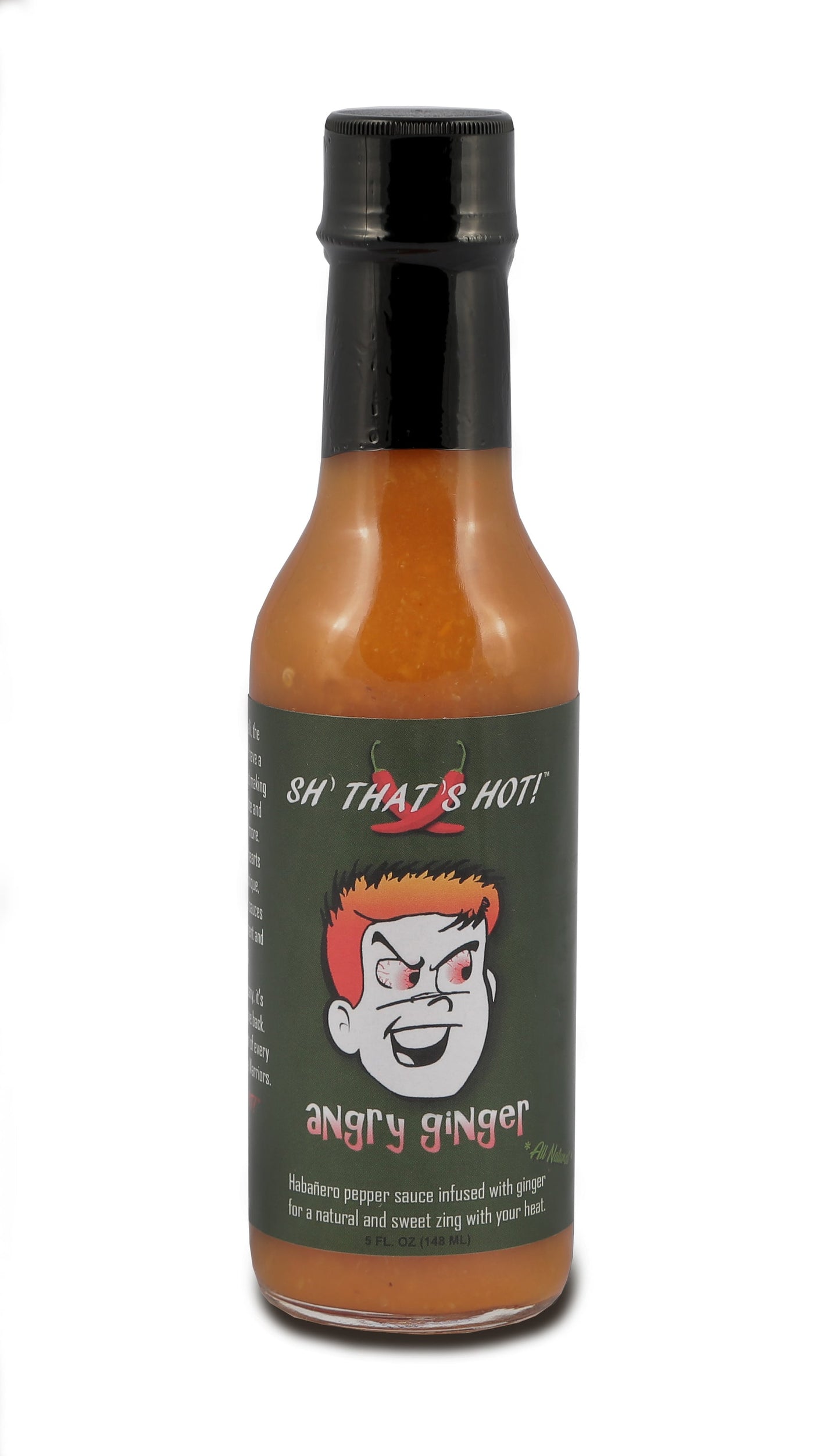 Angry Ginger hot sauce.