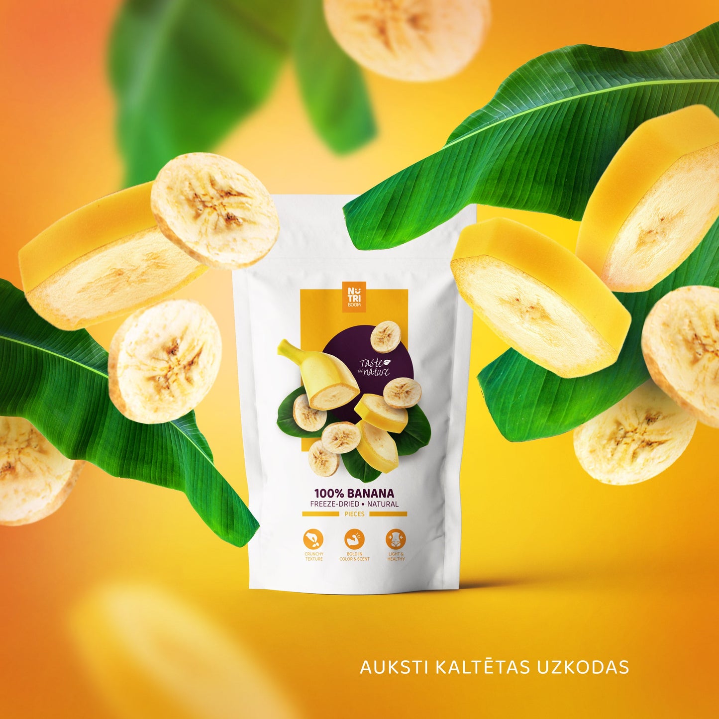 Freeze-dried Banana