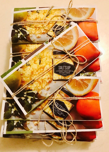 YELLOW LEMON salt flakes ecopack