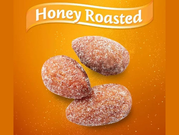 California Blue Diamond Honey Roasted Almonds 12oz - Golden Valley Sweetness