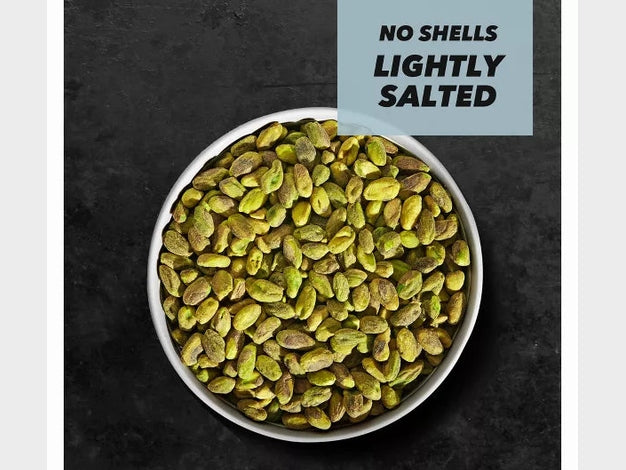 Wonderful California Roasted Light Salt No Shells Pistachios 12oz - Golden State Premium