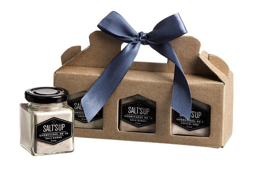 GIFT BOX OF 3 GOURMET SALT III