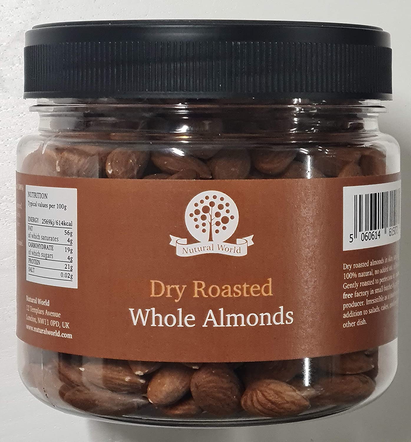 Nutural World - Dry Roasted Luxury Nut Selection - Unsalted (500g)