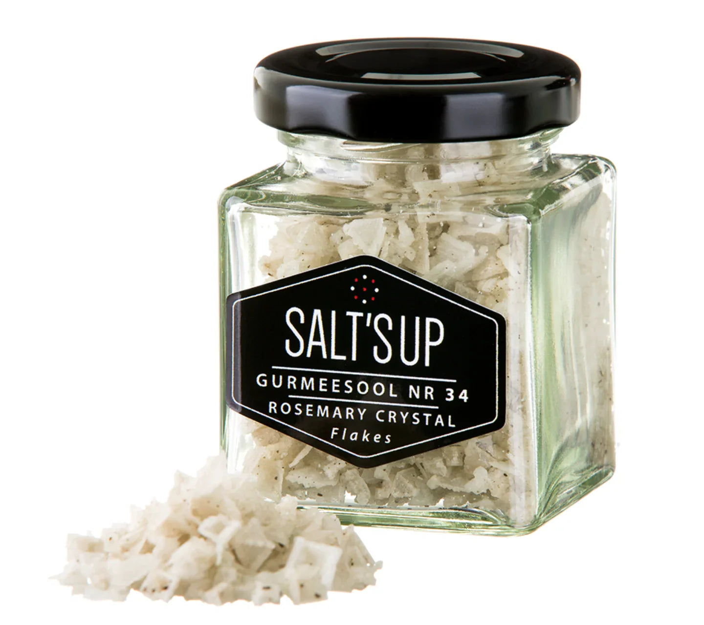 ROSEMARY CRYSTAL salt flakes