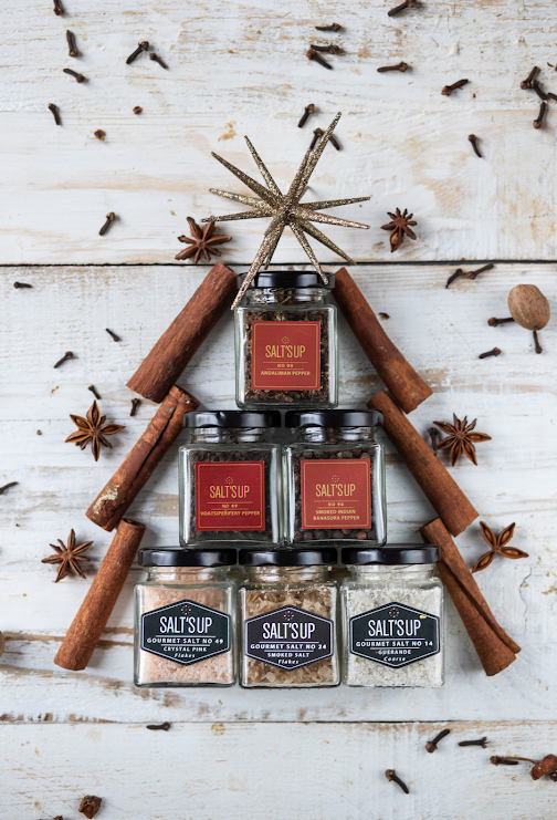 STARTER SET OF GOURMET SALTS