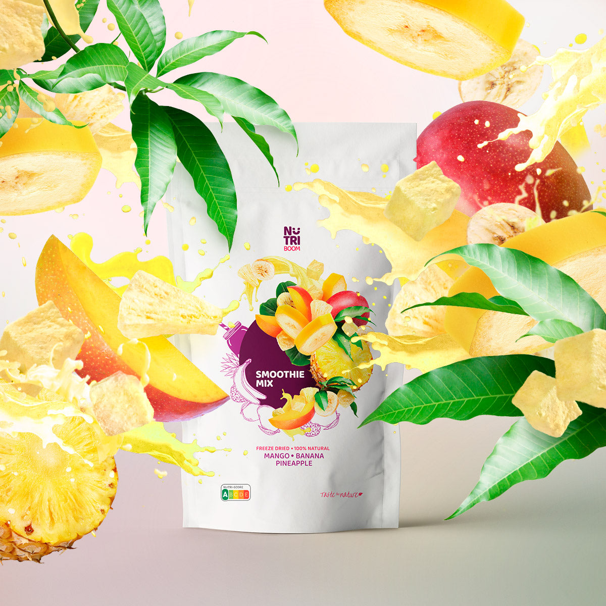 Tropical Smoothie Blend - banana, mango, pineapple