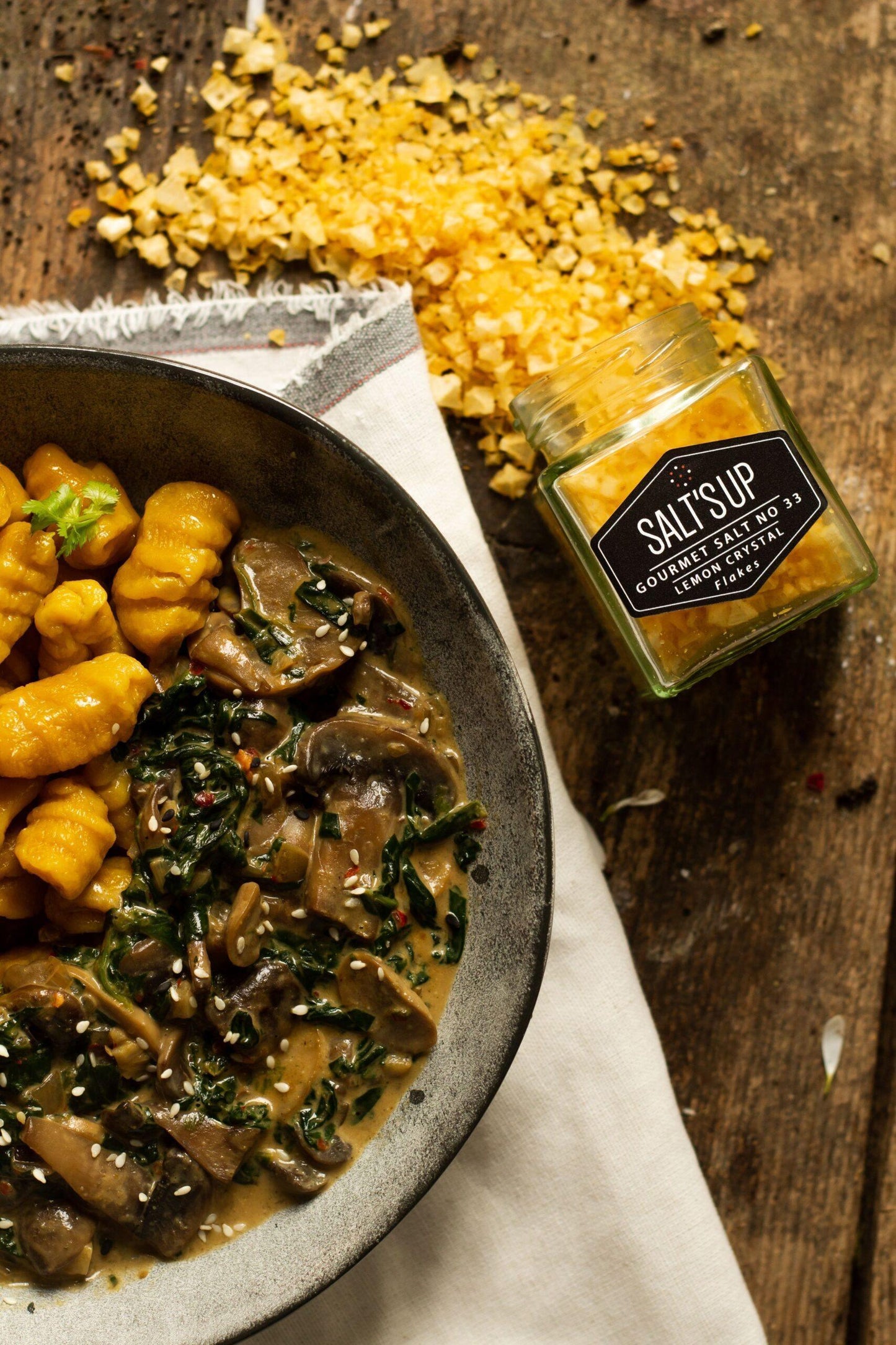 YELLOW LEMON salt flakes ecopack