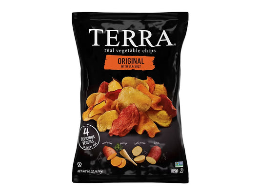 Terra Vegetable Chips, Original with Sea Salt, Snacks, 15 oz.