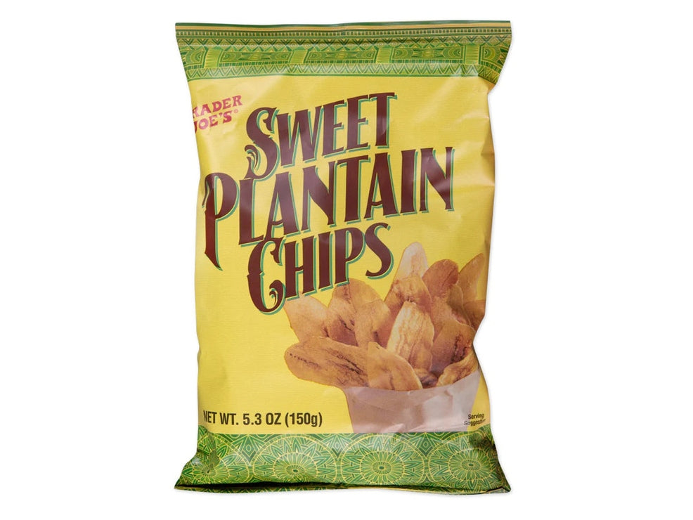 Trader Joe's Sweet Plantain Chips, Snacks, 5.3 oz.