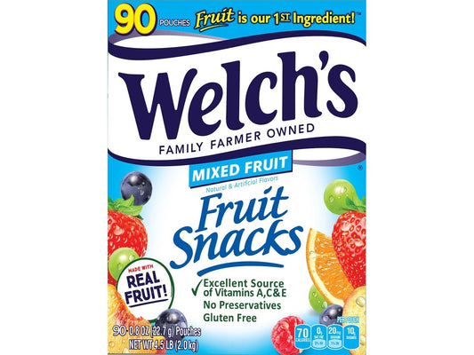 Welchs Mixed Fruit Snacks, 90 ct.