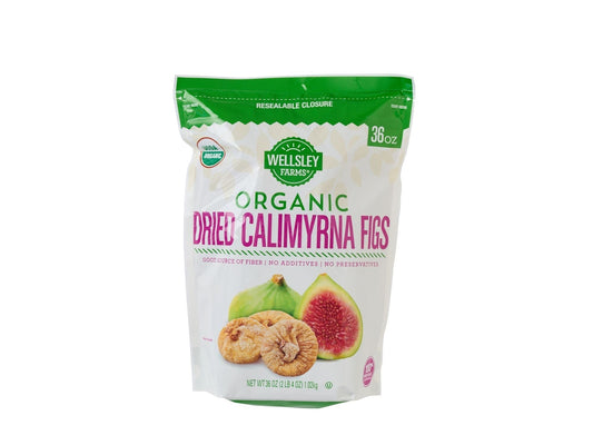Wellsley Farms Organic Dried Calimyrna Figs, 36 oz.