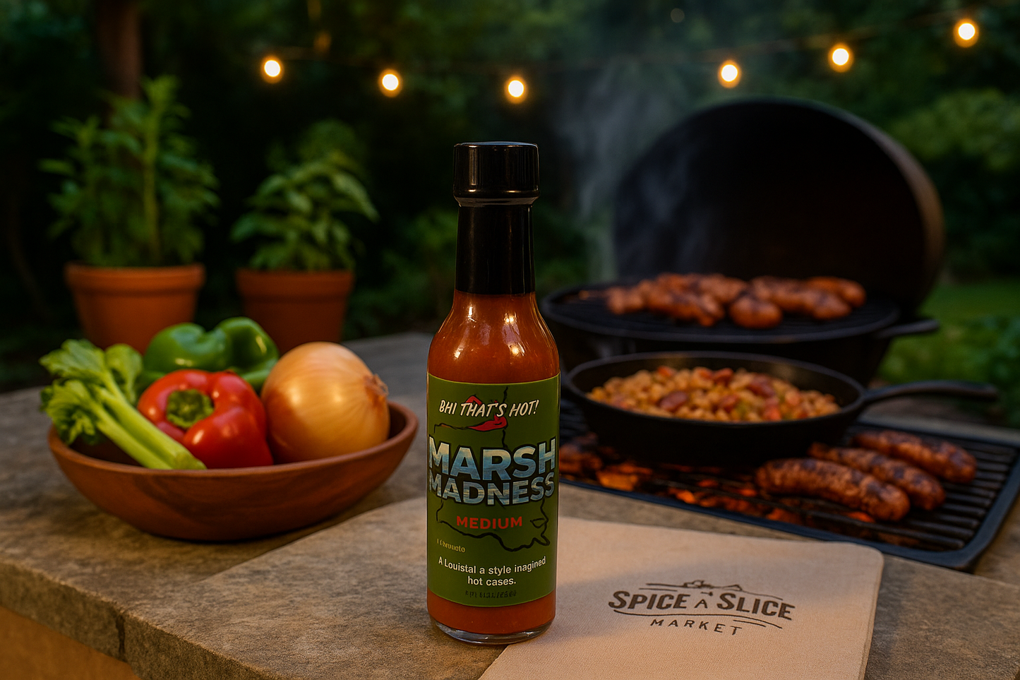 Backyard Louisiana BBQ