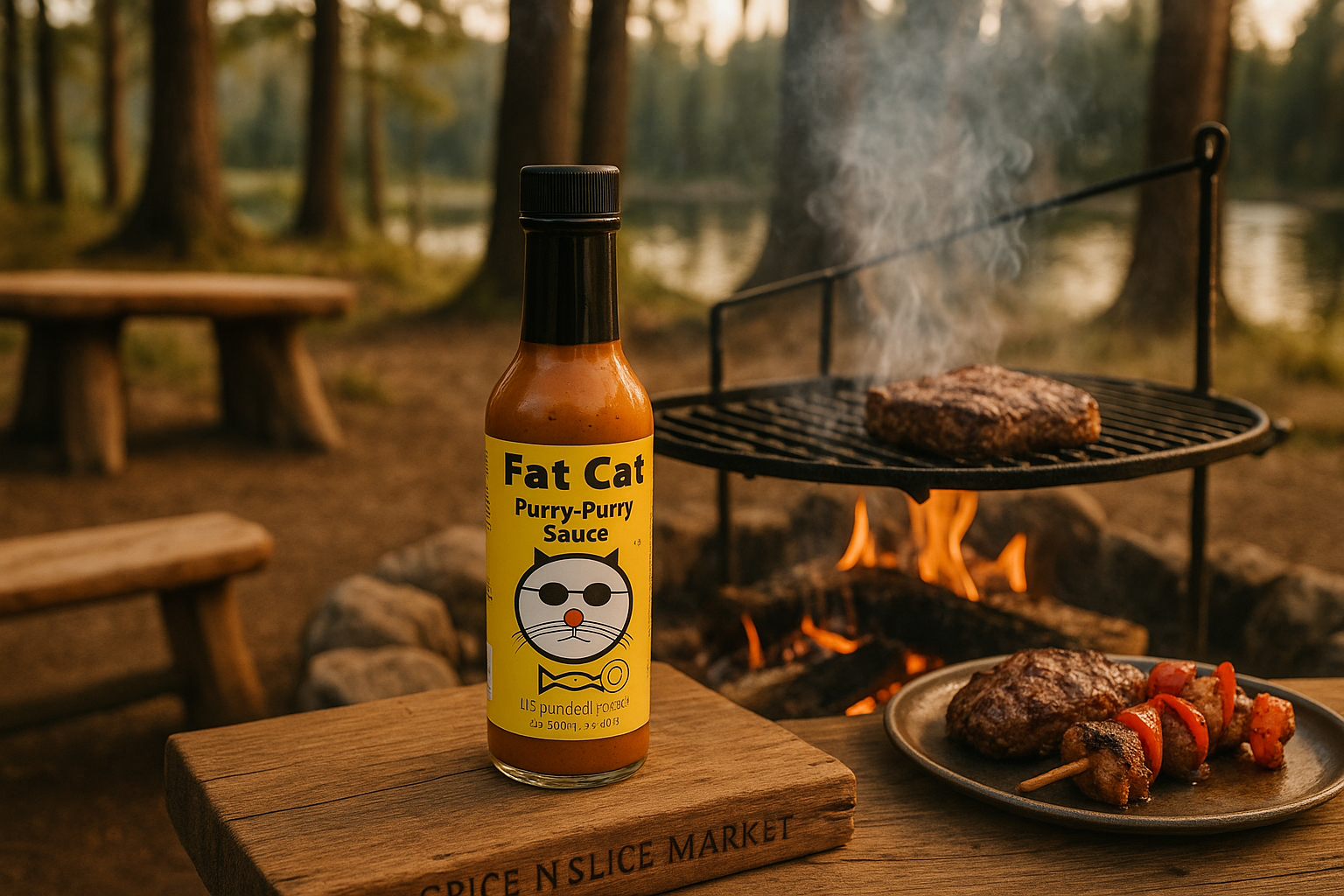 Camping BBQ Adventure