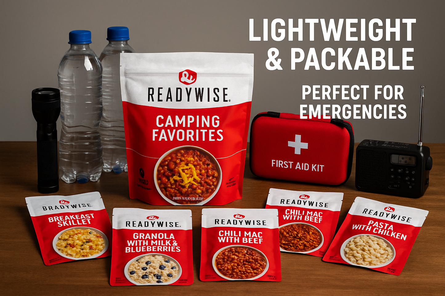 Camping Favorites Emergency Setup