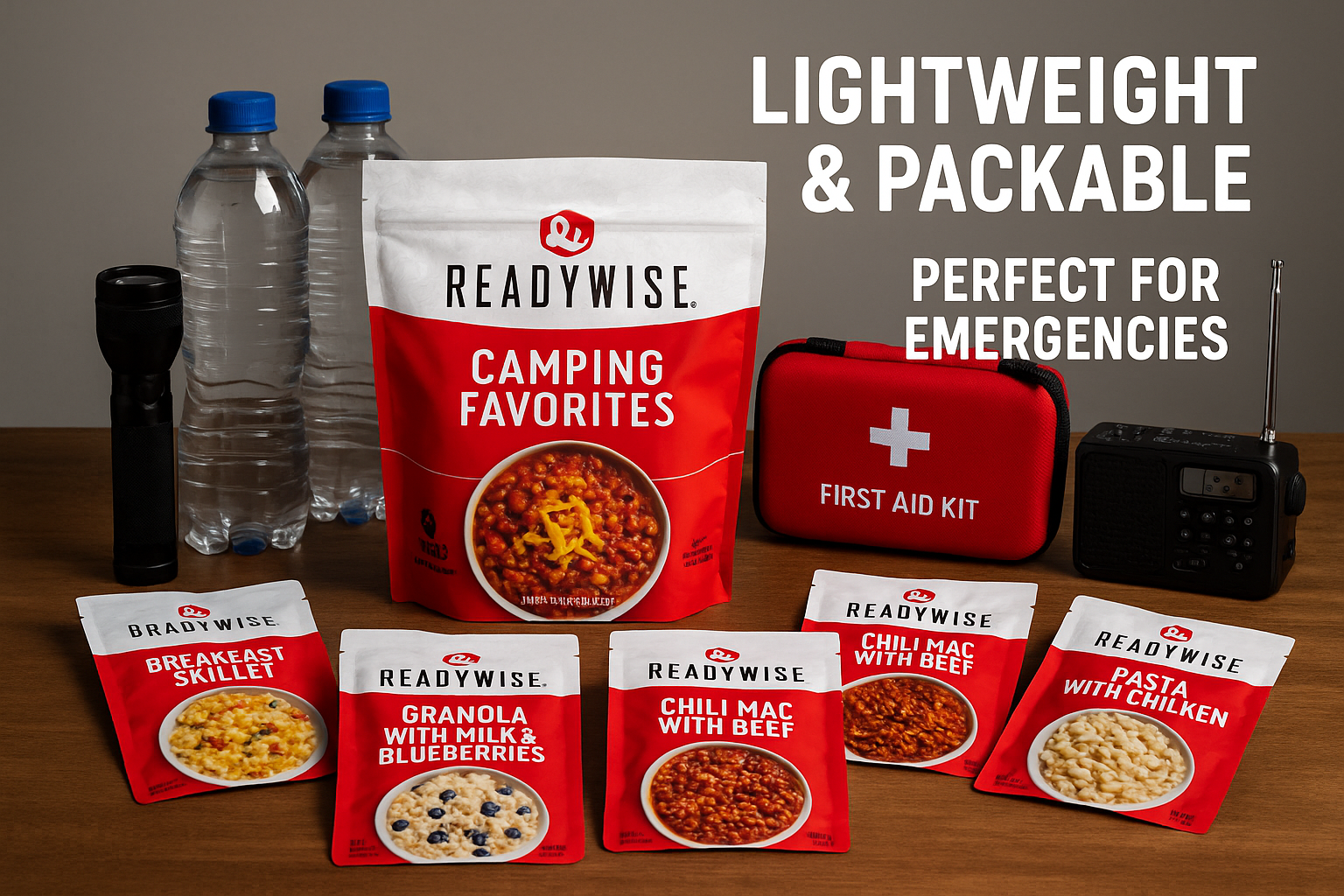 Camping Favorites Emergency Setup
