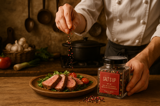 Chef Seasoning Scene