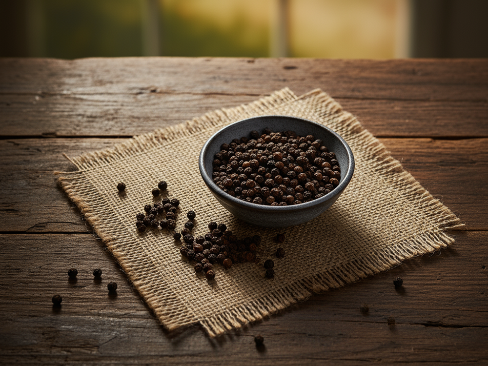 Premium Kampot Black Pepper — Wholesale Bulk 1kg-10kg | PGI Certified Organic