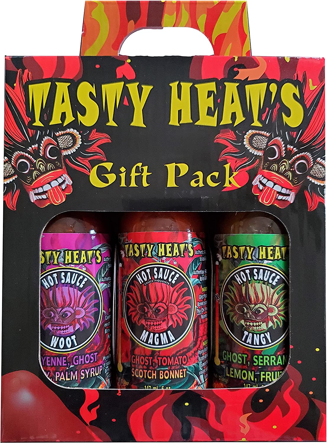 Hot Sauce Gift Set - Hot Sauce Gift Pack - Hot Sauce Kit