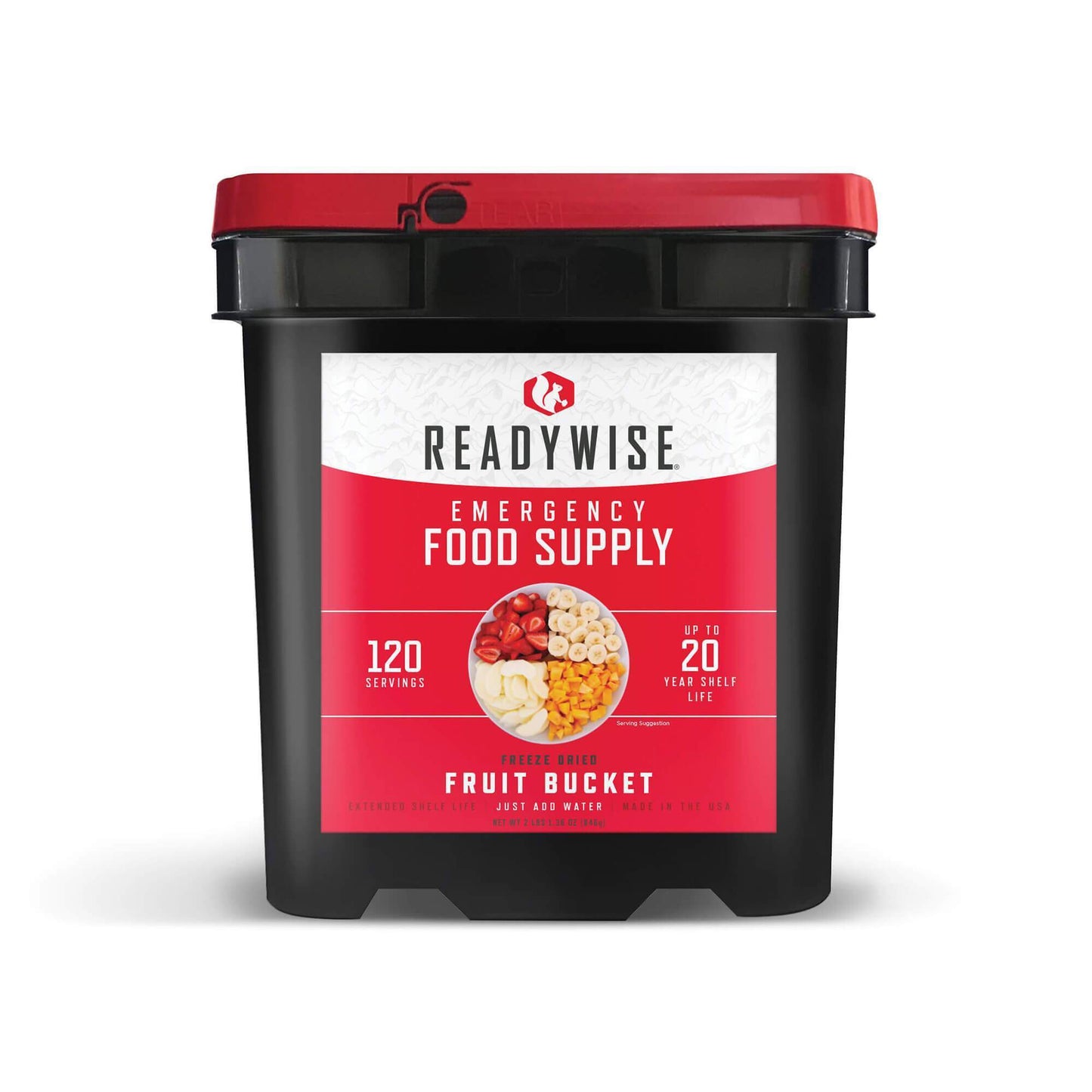 120 Serving Variety Fruit Bucket.