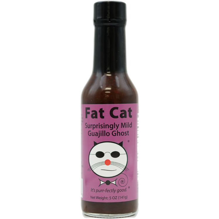 Fat Cat Surprisingly Mild Guajillo Ghos: Tex-Mex Hot Sauce & Marinade.