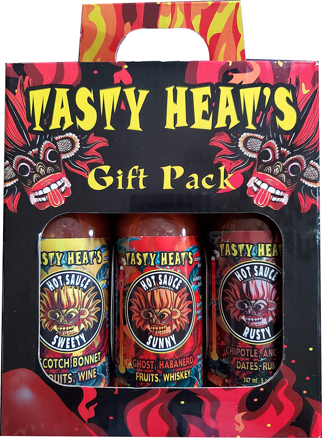 Hot Sauce Gift Set - Hot Sauce Gift Pack - Hot Sauce Kit