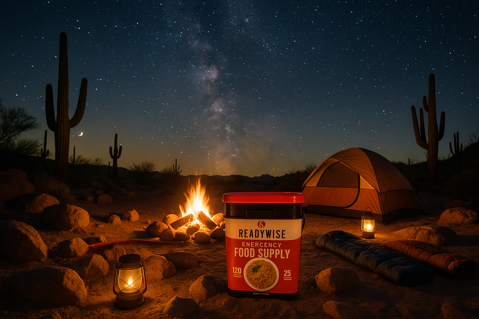 Desert Night Camping
