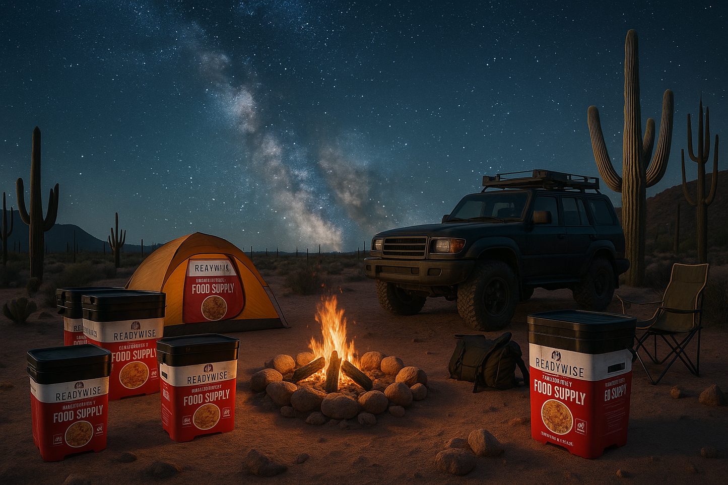 Desert Survival Camping