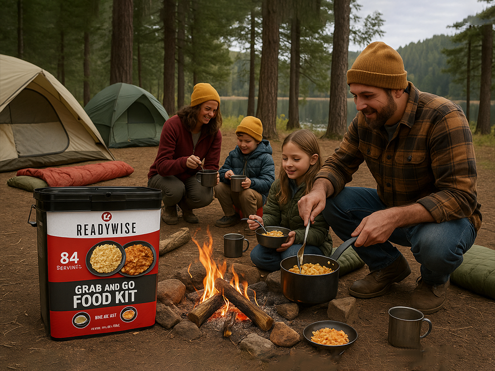 84 Serving Emergency Food Kit - Grab & Go Survival Meals
