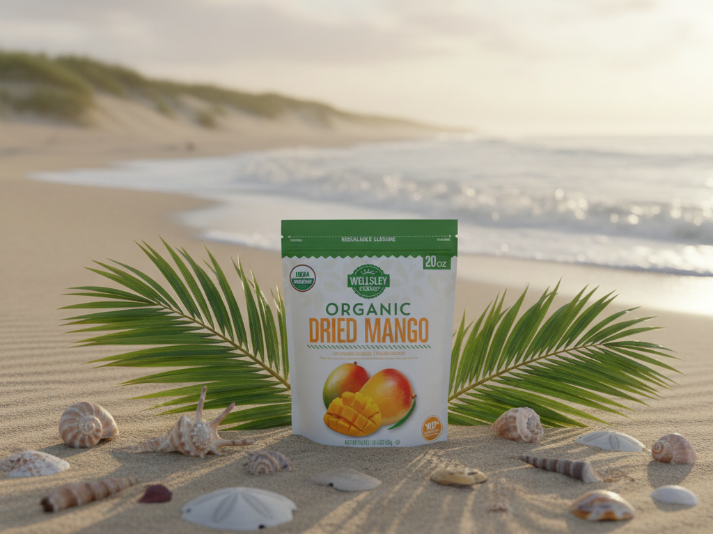Dried Mango on Beach