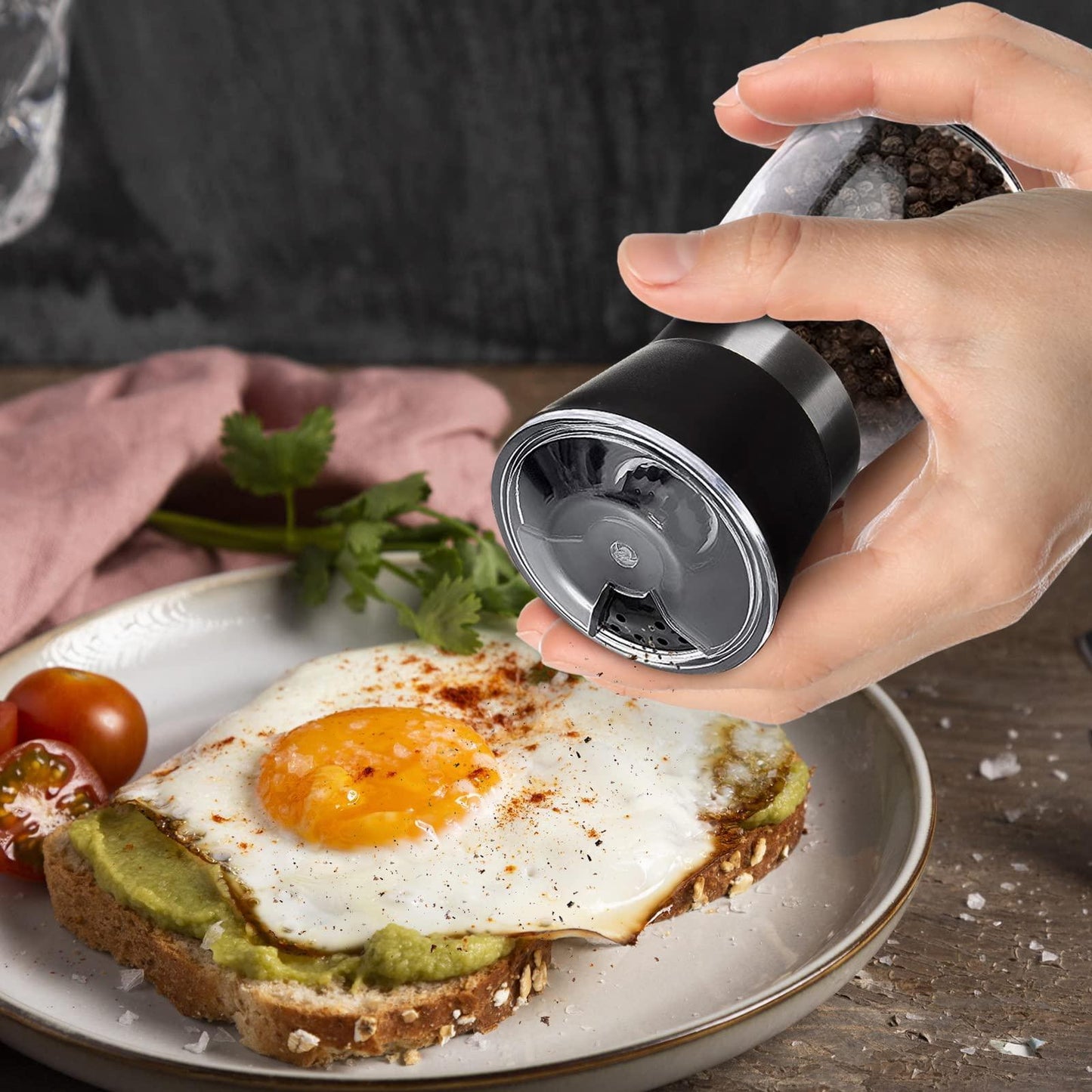 Salt and Pepper Grinder   Ceramic Salt and Pepper Grinder for Salt and